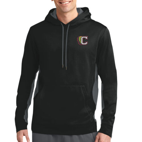 Caz Hockey - Sport Wick ® Fleece Colorblock Hooded Pullover Thumbnail