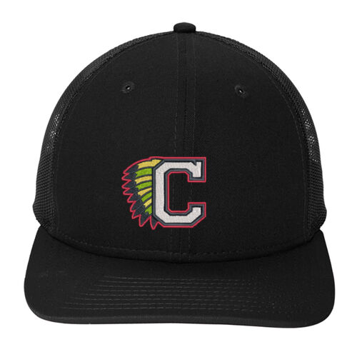 Caz Hockey & Player Number - Snapback Low Profile Trucker Cap Thumbnail