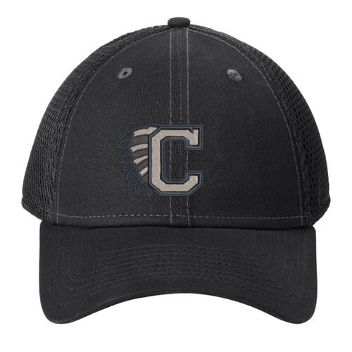 Caz Hockey Grey - Snapback Contrast Front Mesh Cap Thumbnail